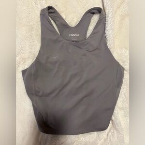 Hoka One One Gray Athletic Tank